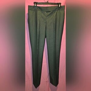 Classic TAHARI ASL SIZE 8 Dark Gray Women's Pants Straight Leg